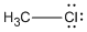 chloromethane lewis structure